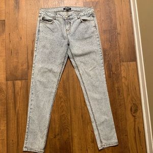 Forever 21 stripe denim jeans. #jeans #mensjeans